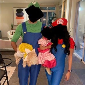 Super Mario Halloween Family Costumes